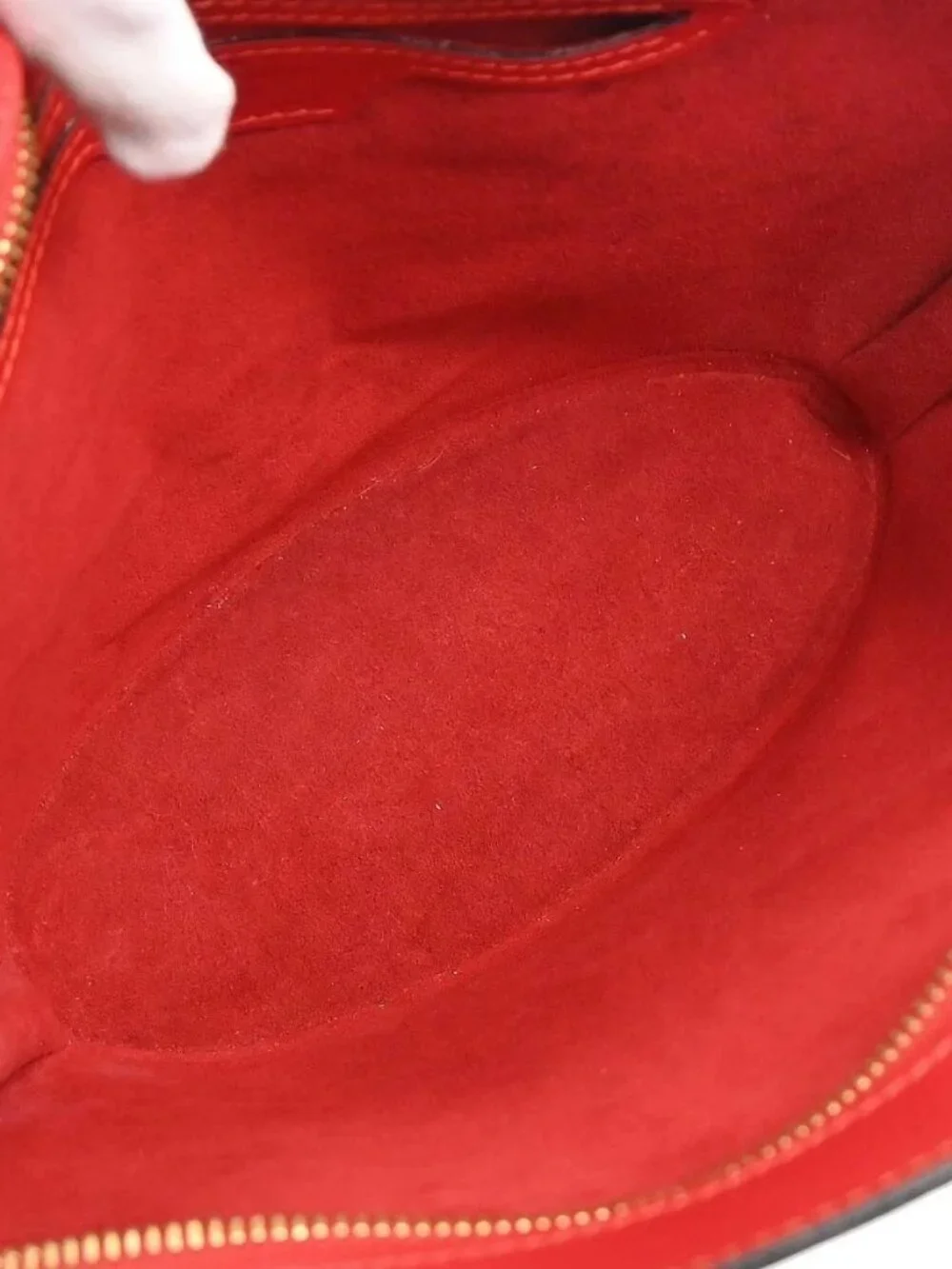 Louis Vuitton Red Epi Saint Jacques Tote Handbag M52277